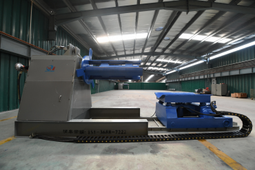 Decoiler với xe